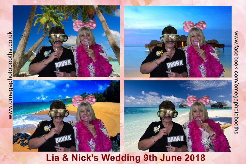Lia & Nick's Wedding | View more photos from the event at gallery.omegaphotobooths.co.uk/u/Omega-Photobooths/Lia-Nicks-Wedding